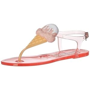 Ice Cream Cone Sundae Katy Perry Jelly Sandals Size 5